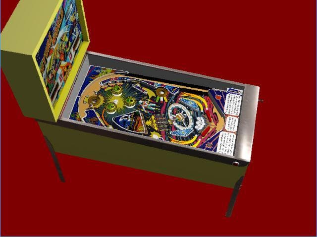 Pinball (BBC BASIC) screenshot 2