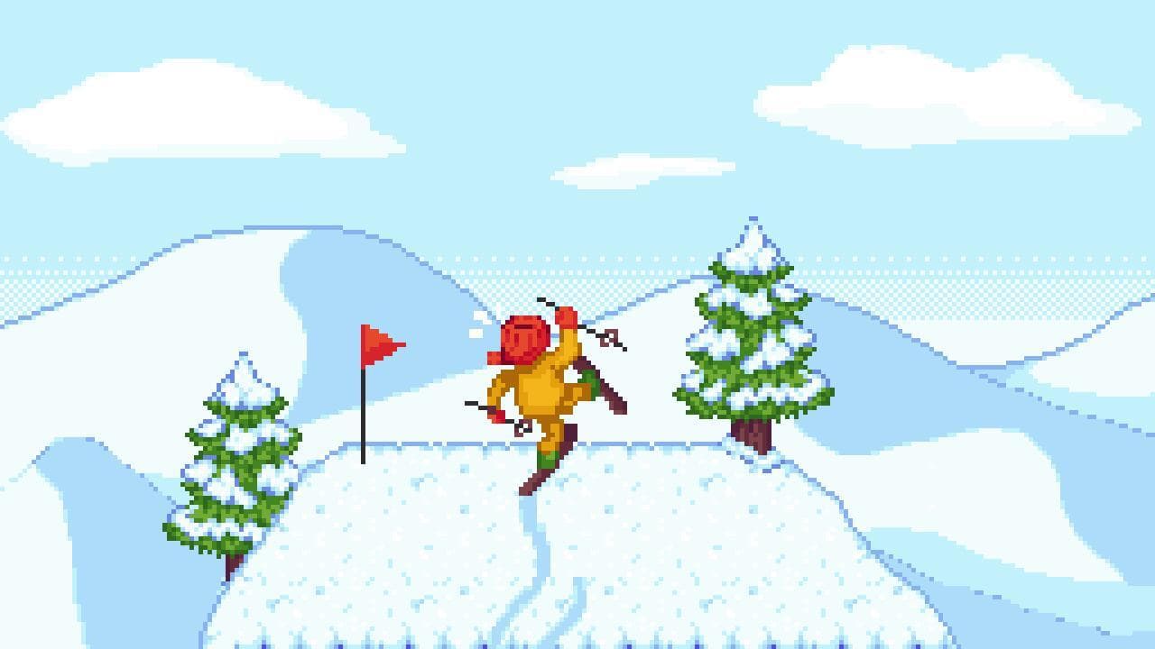 You went skiing, but you lost control screenshot 2