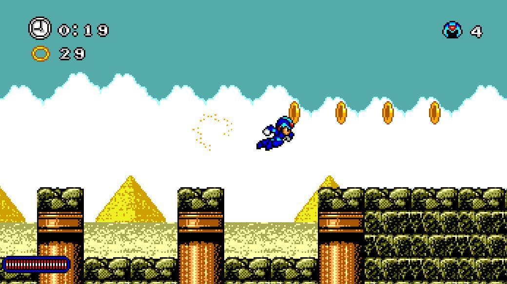 Megaman X in Sonic the Hedgehog - Blasting Adventure screenshot 4