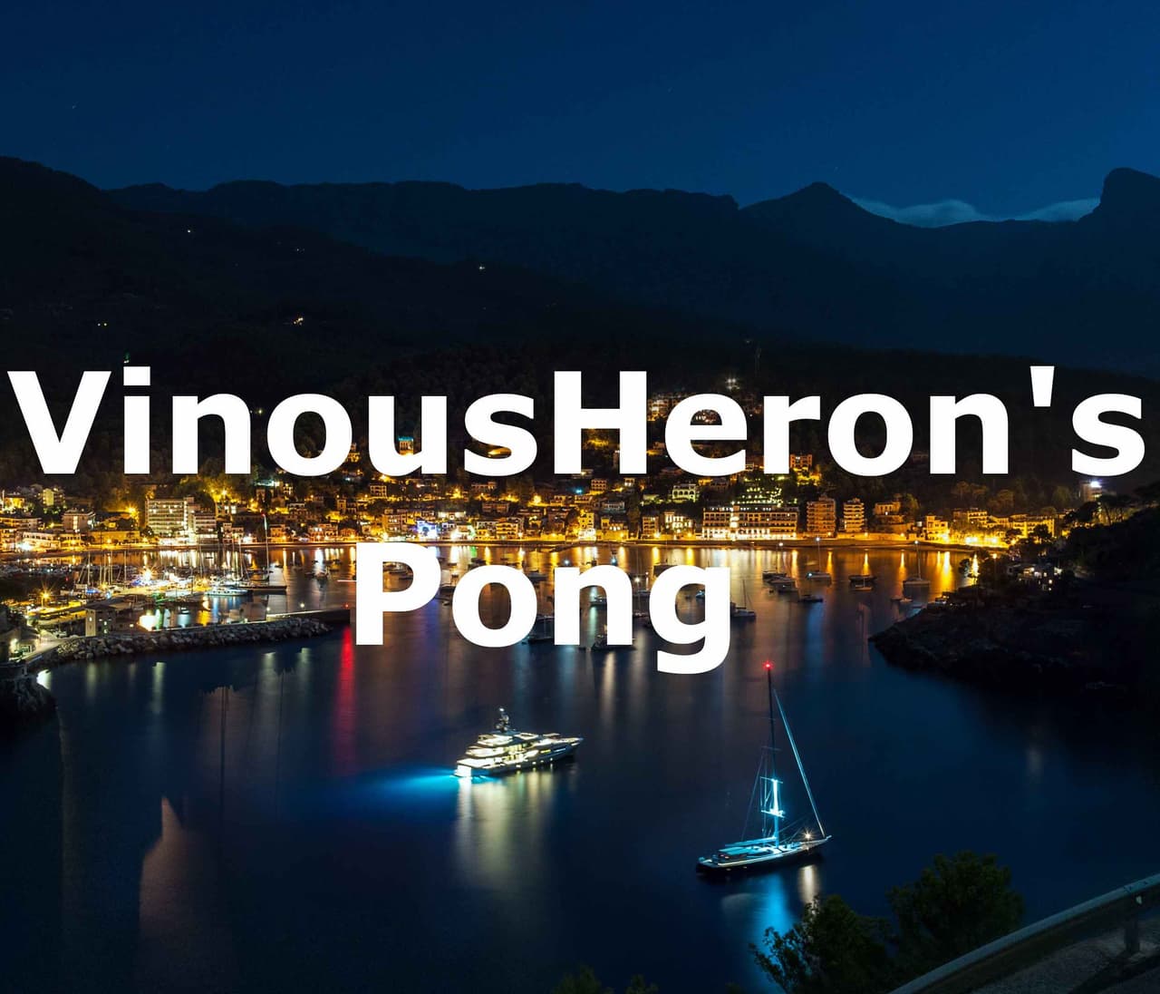 VinousHeron`s Pong