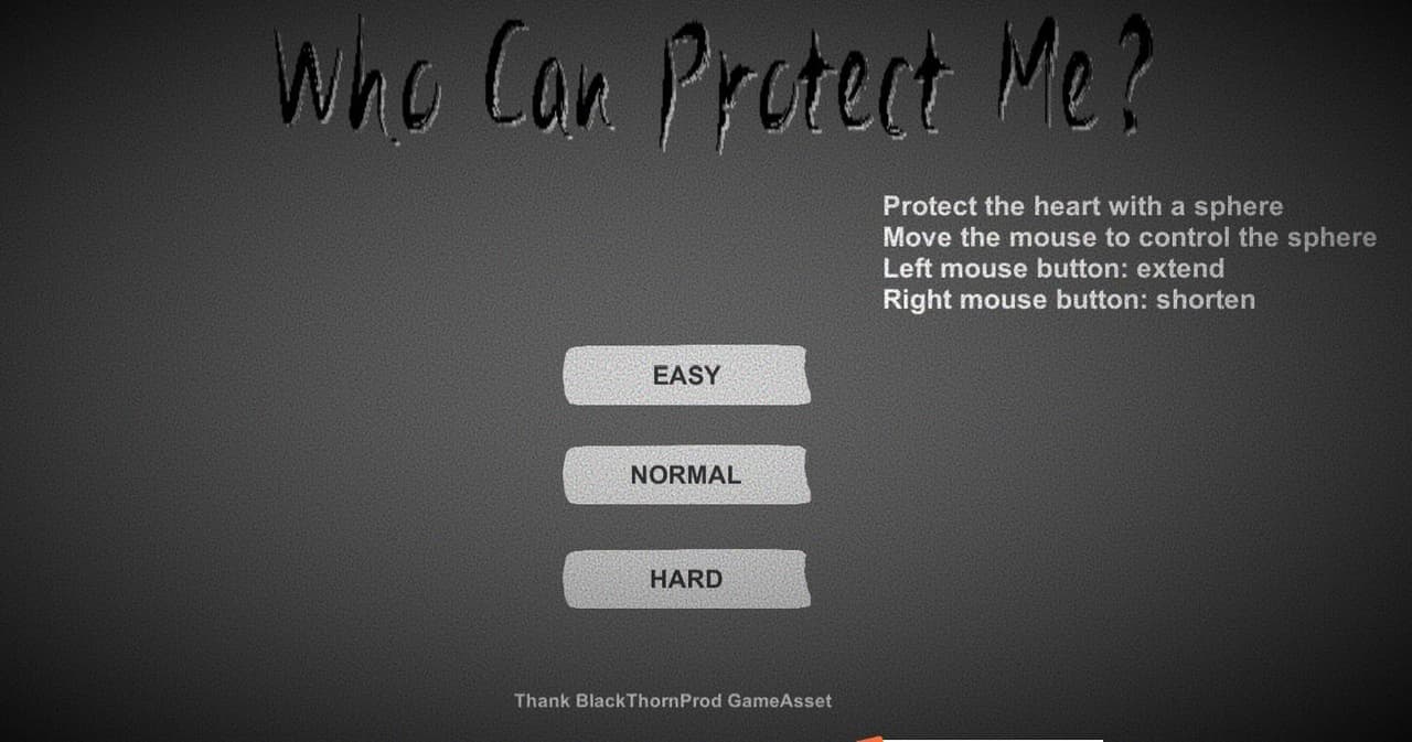LudumDare46《Who can protect me?》Html5