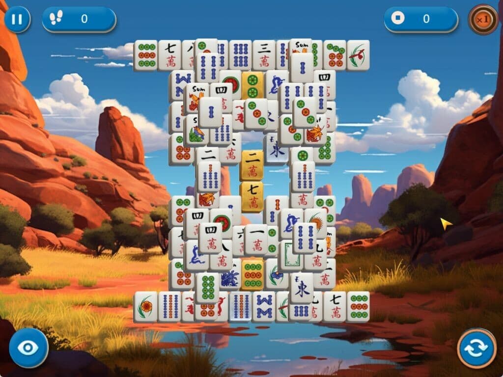 Mahjong Travel screenshot 2