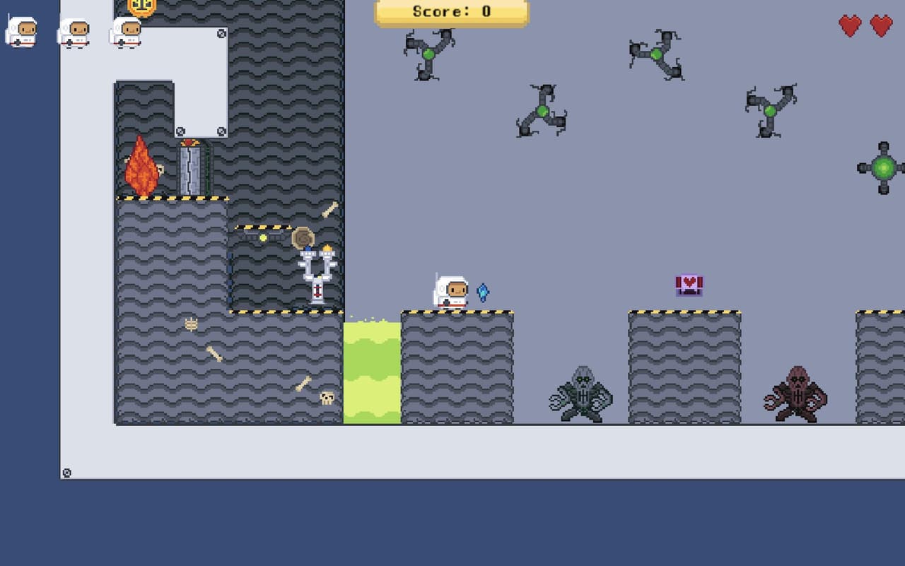 2DPlatformerTutorial (SPARTYSWORSTSOLDIERpeters) screenshot 3