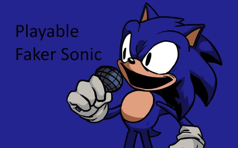 Playable Faker sonic