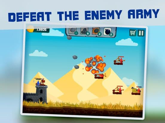 Stickman Catapult Shooting