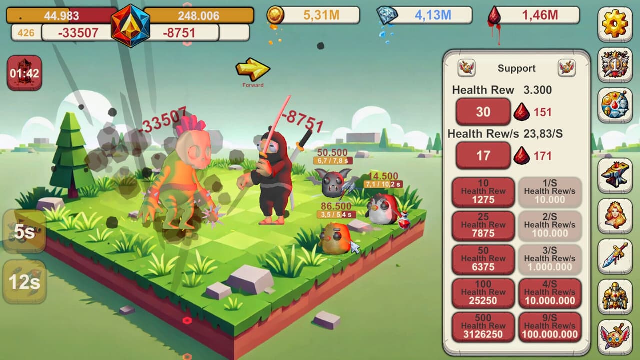 Infinite Idle: Online Clicker RPG screenshot 4