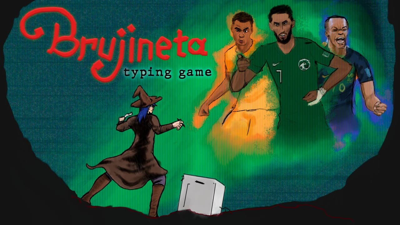 Brujineta typing game