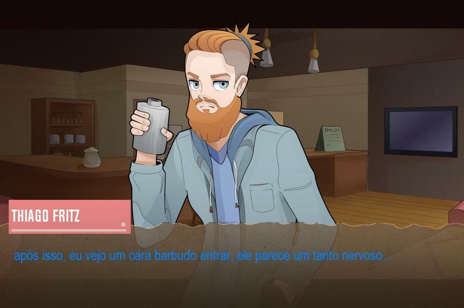 A Ordem Paranormal - A visual novel (FANGAME) screenshot 2