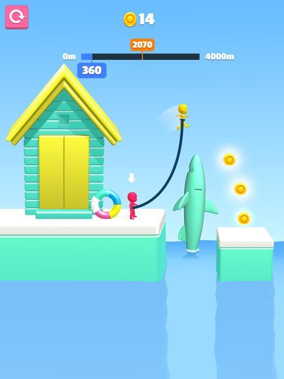 Rope Jump 3D! screenshot 2