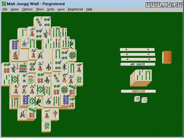 Mah Jongg Wall screenshot 2
