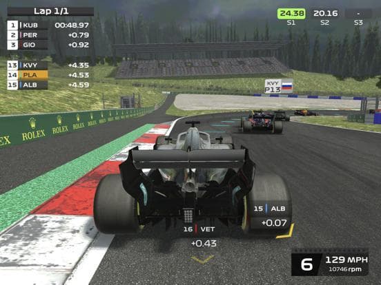 F1 Mobile Racing screenshot 4