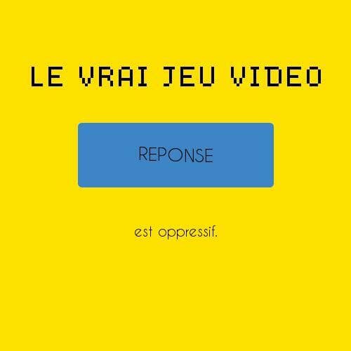Le vrai jeu vidéo: Générateur de réponse