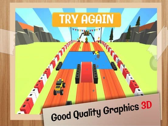 Boom Road 3d speed racing trucks