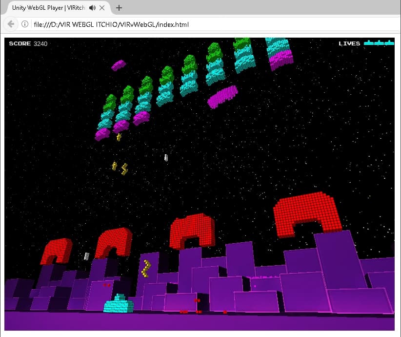 Voxel Invaders Reload screenshot 3