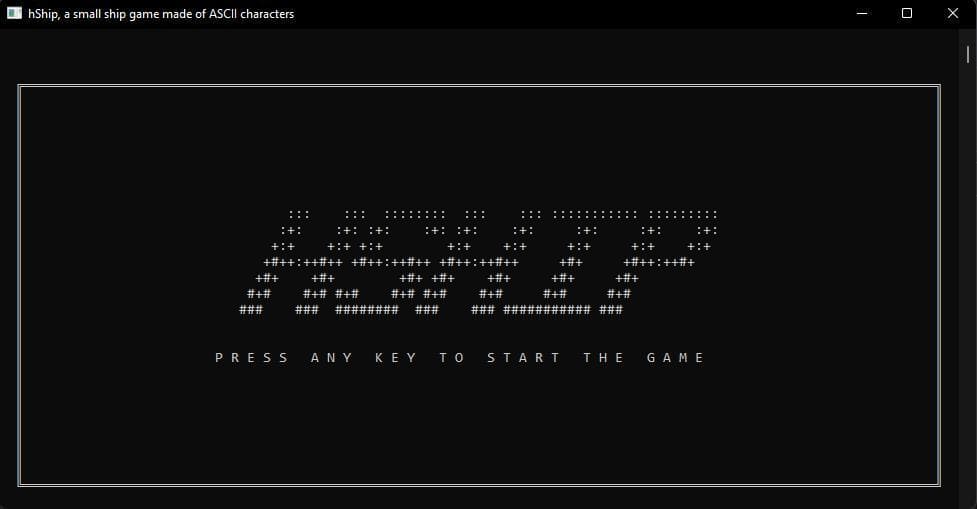 hShip screenshot 2