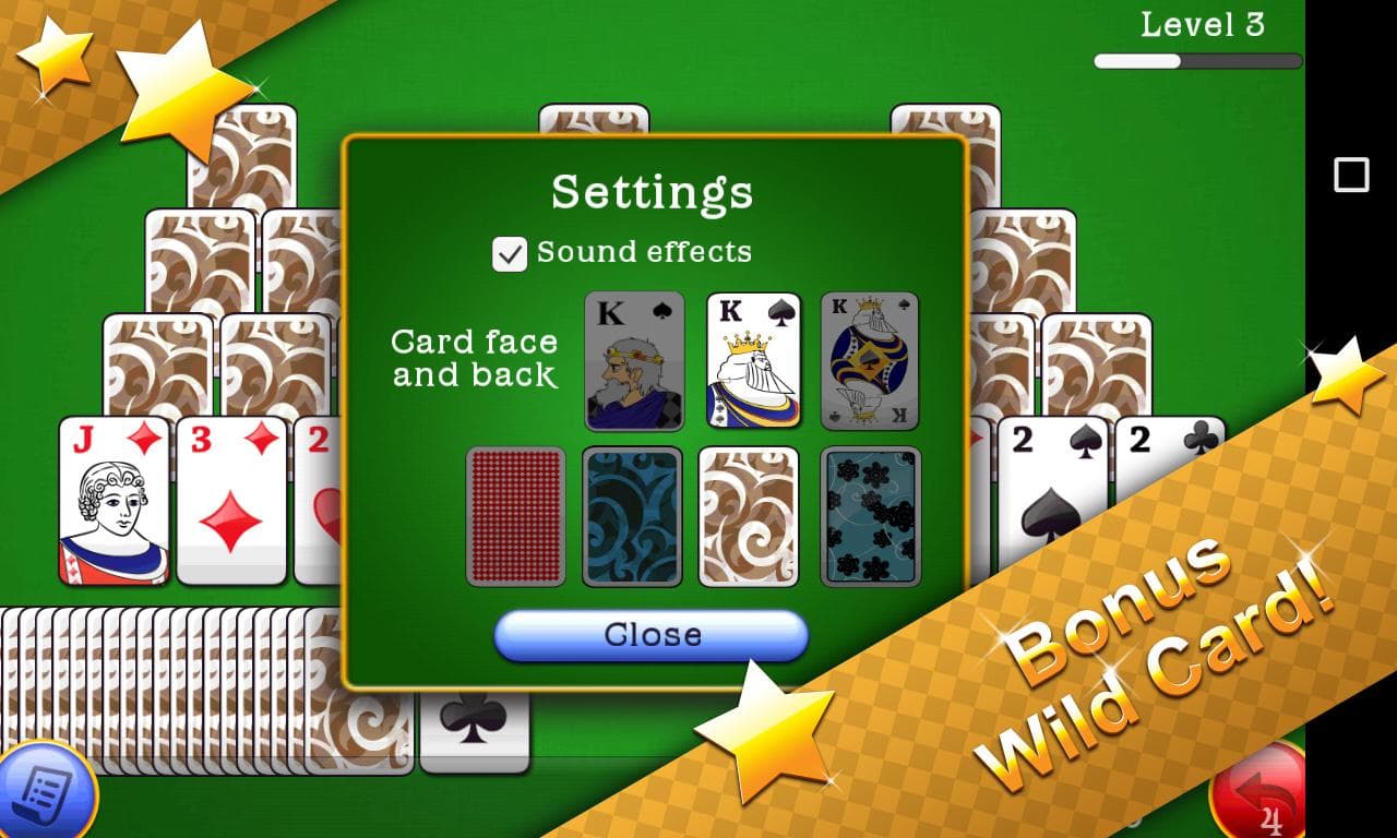 Classic Tri Peaks Solitaire screenshot 3