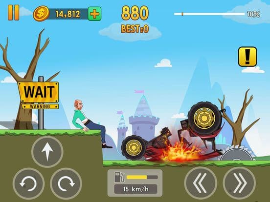 Wheel Driving: Car Climb Game screenshot 2