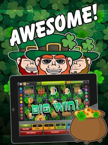 Leprechaun Slots FREE – Spin the Irish Luck Bonus Casino Wheel , Big Win Jackpot Gold Fortune Fever screenshot 2