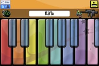Gun Piano: + Bonus Weapon Sounds screenshot 2