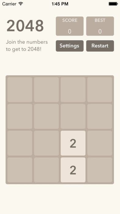 Number To 2048 screenshot 2