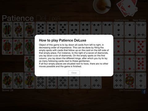 Patience DeLuxe screenshot 4