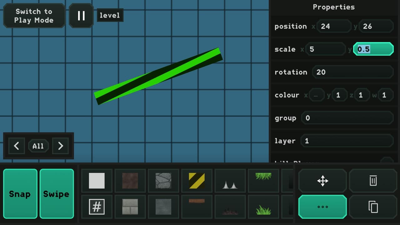 CreateALevel screenshot 2