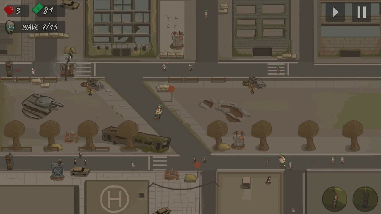The Last Hope: Zombie Defense TD