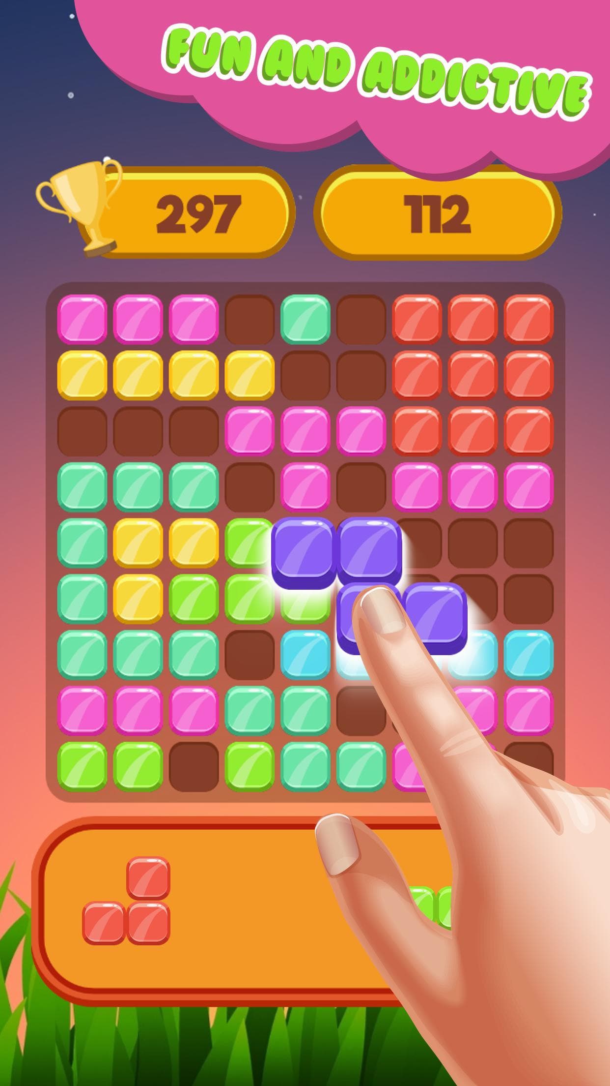 Jewel Block Puzzle Legend Lite screenshot 2