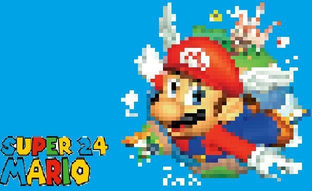 Super Mario 24 - A Doom Mod