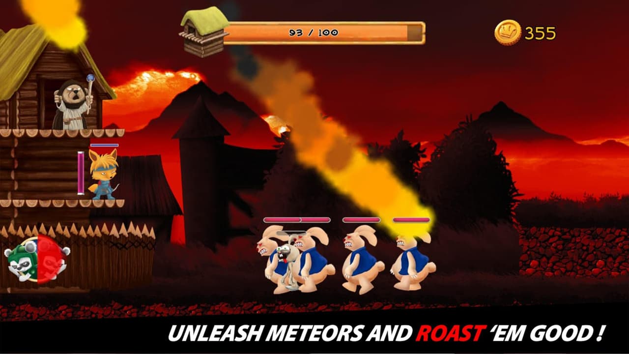 Bunnies Begone! - Archery Battle Defense screenshot 3