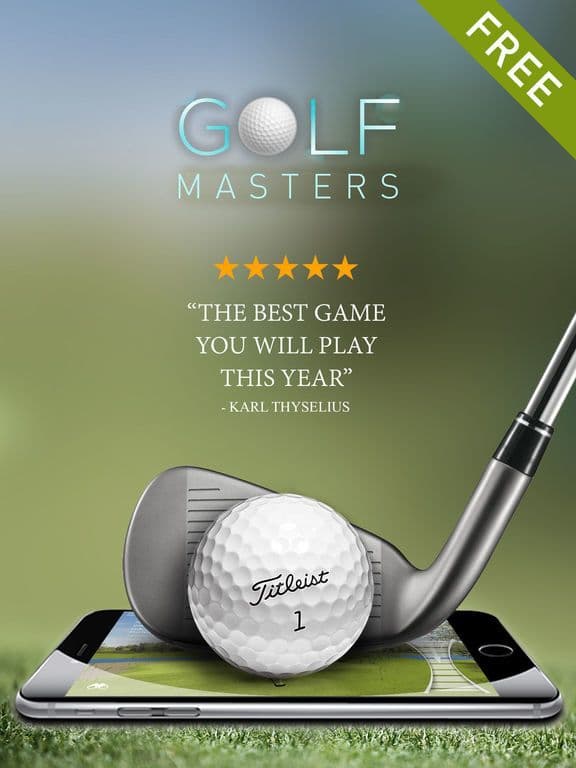 Free Golf Game - Masters Pro Tour screenshot 2