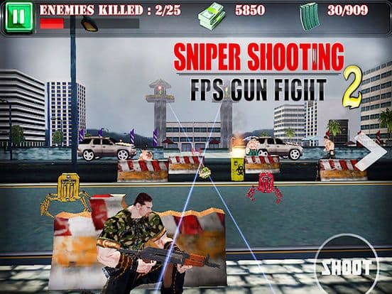 Sniper Shooting: 3D Gun Fight screenshot 4