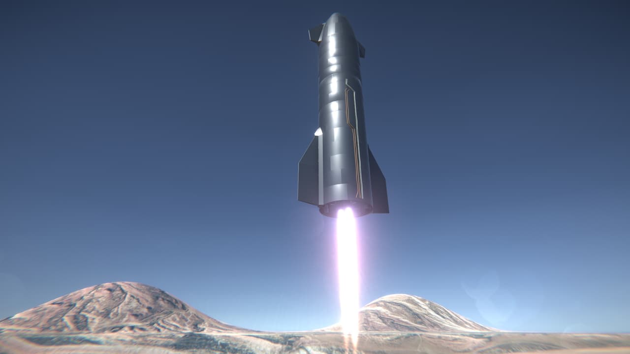 Starship SN8 "Simulator" screenshot 2