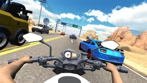 Motorcycle Road Racing screenshot 3