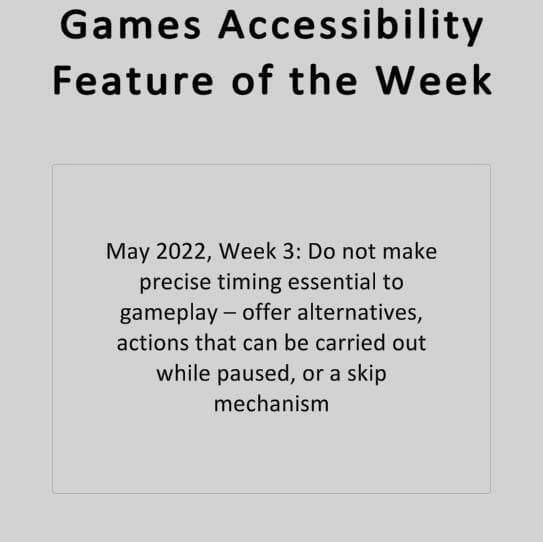 Accessibility Feature of the Week screenshot 3