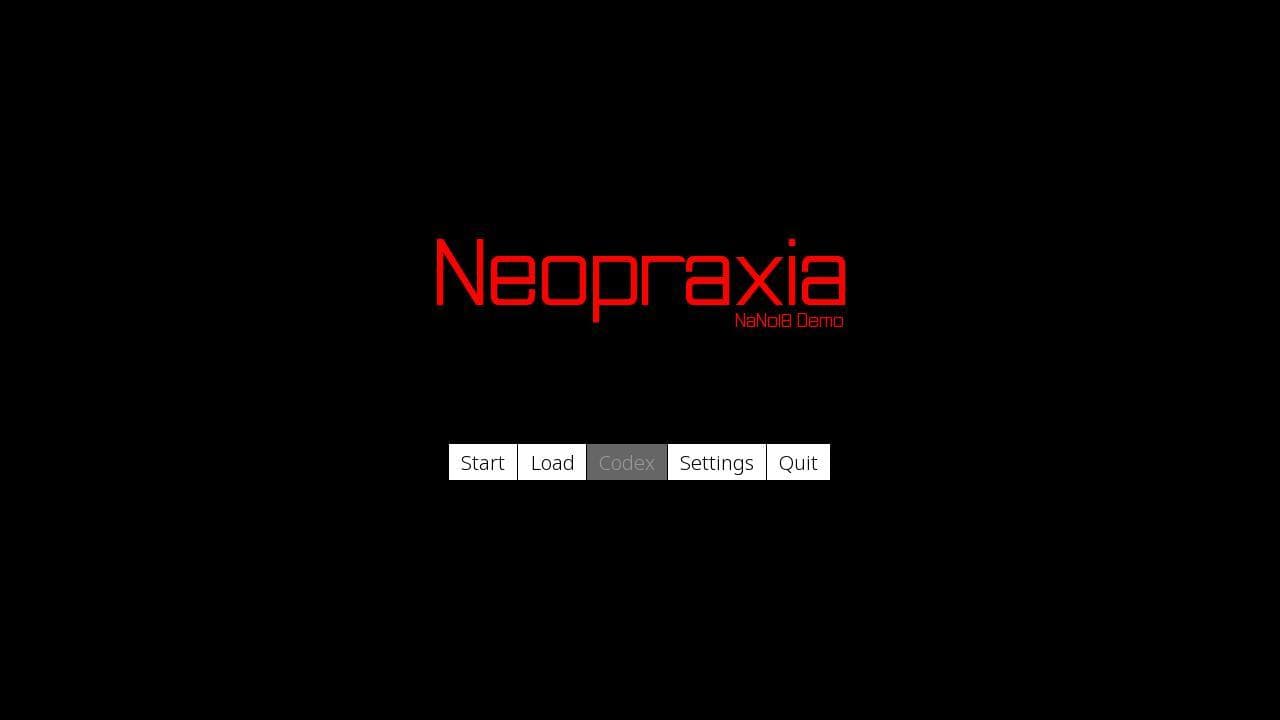 Neopraxia (NaNo18 Demo) screenshot 2