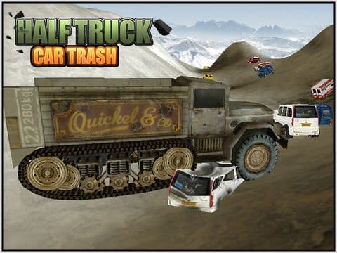 Half Truck Car Trash ( Car Crushing Simulation game ) screenshot 5