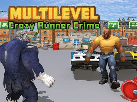 Multilevel Crazy Runner Crime screenshot 2