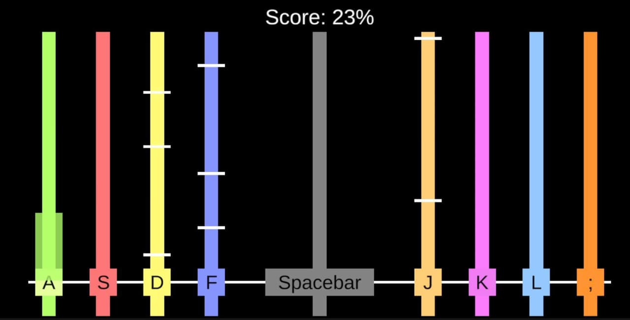 Radiohead Rhythm Game screenshot 2