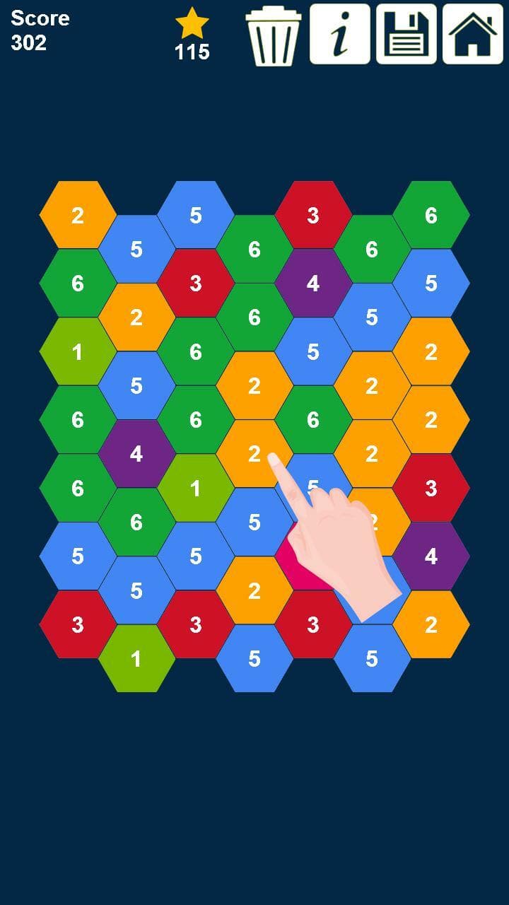 Hexa Merge Puzzles: Match 3 Hexa Puzzles screenshot 5