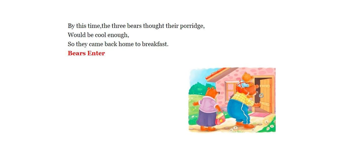 Goldilocks And The Three Bears (Urooj.Mubashir)
