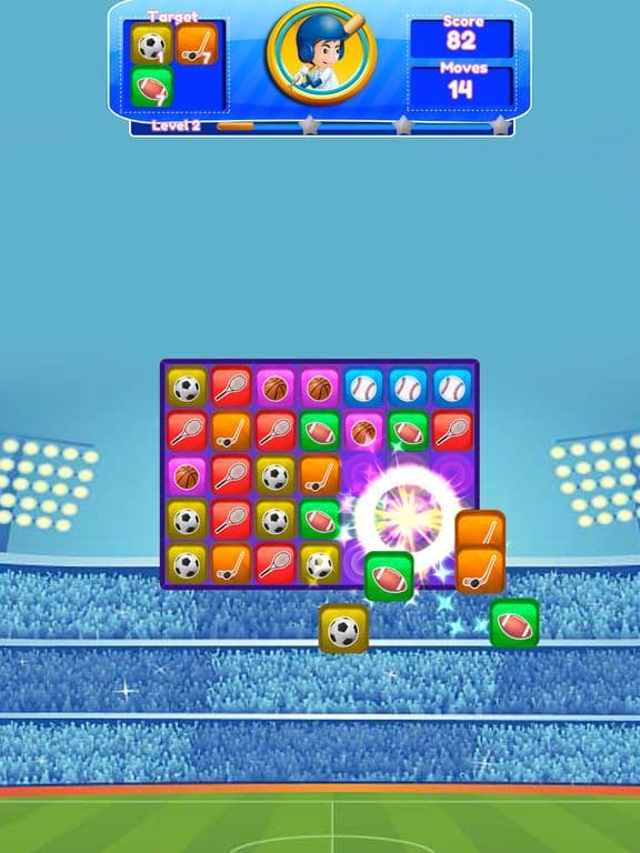 Sports Cube Blast screenshot 2
