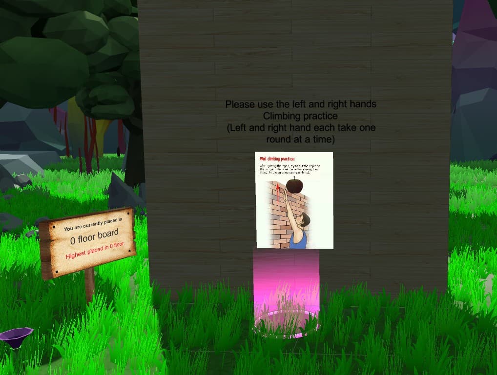 VR health care (shoulder joint exercise): Apple Grove Picking Games screenshot 4