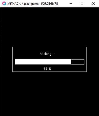 MITNACK, hacker game - FORGEGIVRE screenshot 3