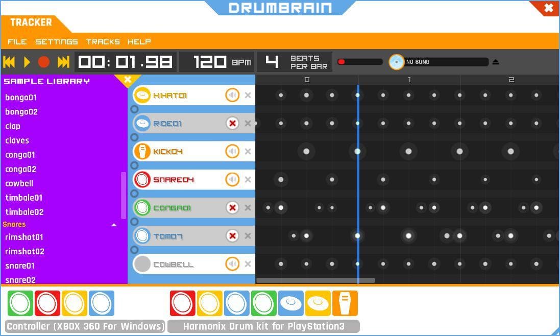 Drum Brain screenshot 2