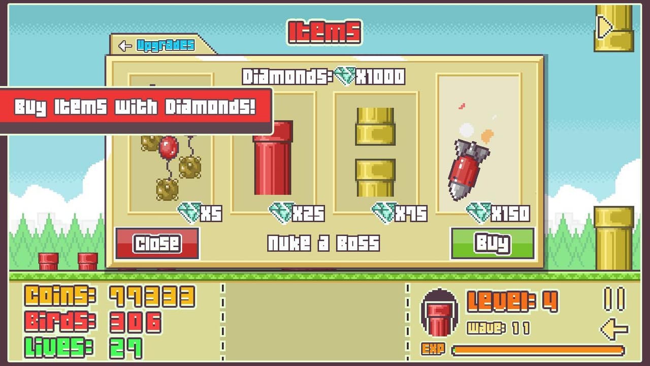 Flappy Defense (itch) screenshot 6