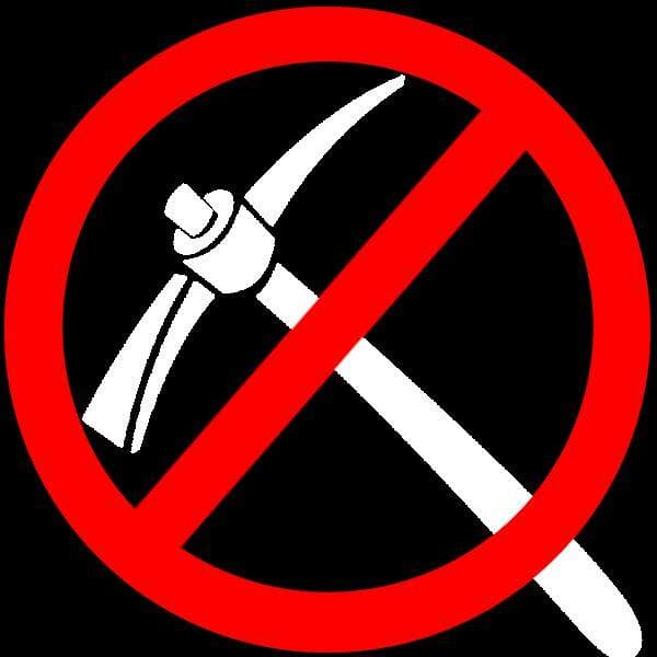 NO DIGGING