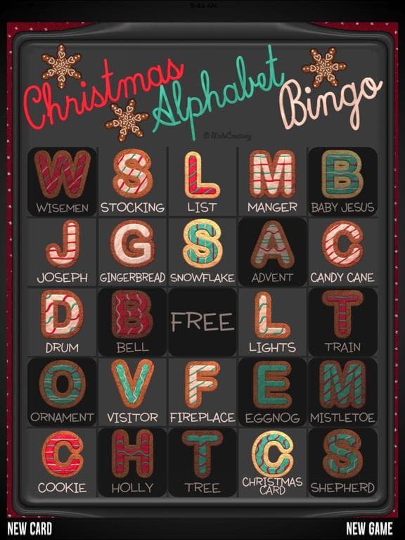 Activity Bingo Christmas screenshot 3