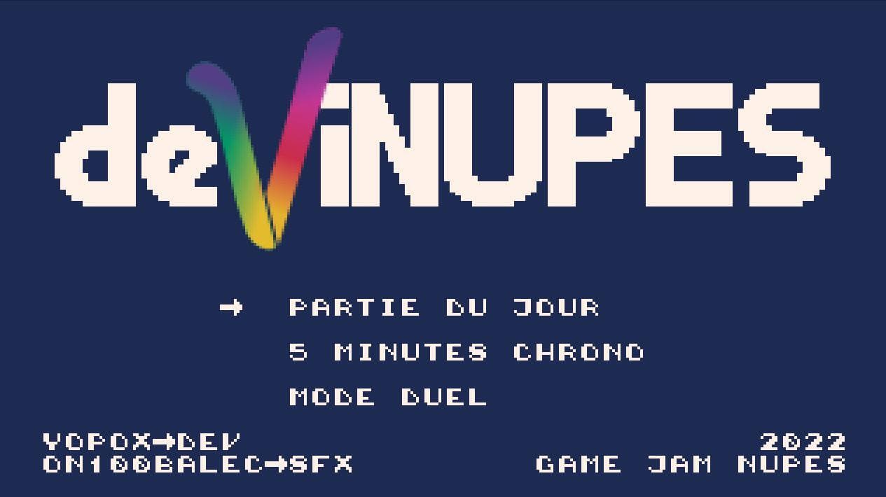 deviNUPES screenshot 2