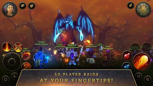 3D MMO Villagers & Heroes screenshot 2